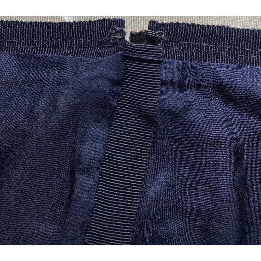 Marc Jacobs Runway Wool Floral Applique A-Line Wool Skirt 2 Red - Picture 6 of 16